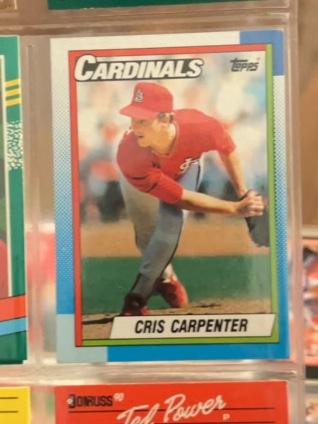 1990 Topps Cris Carpenter Base Set #443