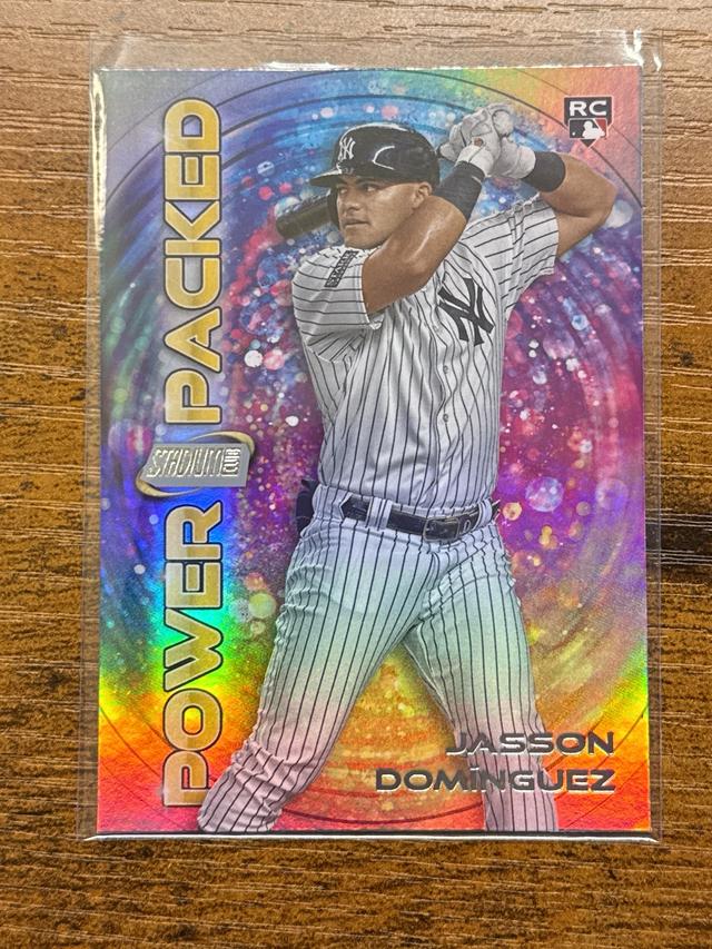 2024 Topps Stadium Club Jasson Domínguez Power Packed #PP-25 RC Yankees