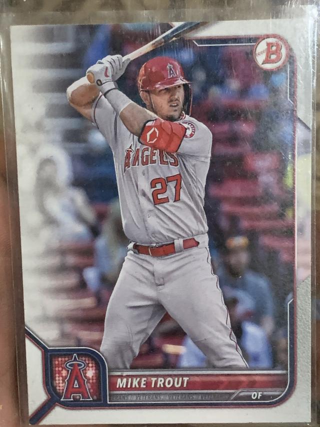 2022 Bowman Mike Trout BASE CARDS #32