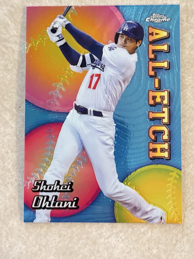 2024 Topps Chrome Shohei Ohtani Chrome All Etch Checklist #CAE-1