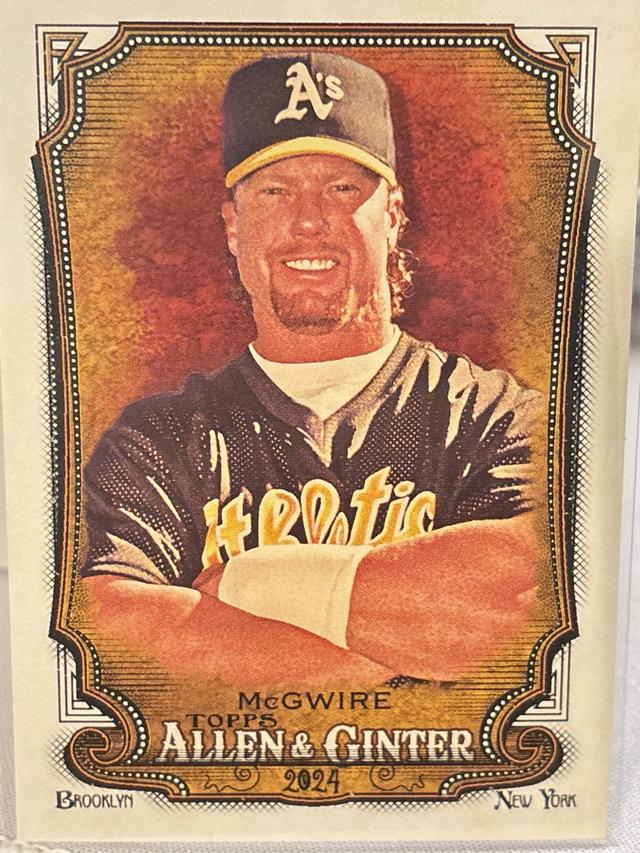 2024 Topps Allen & Ginter Mark McGwire ﻿Base Set #225