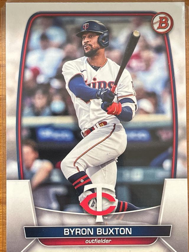 2023 Bowman Byron Buxton VETERANS AND ROOKIES #1