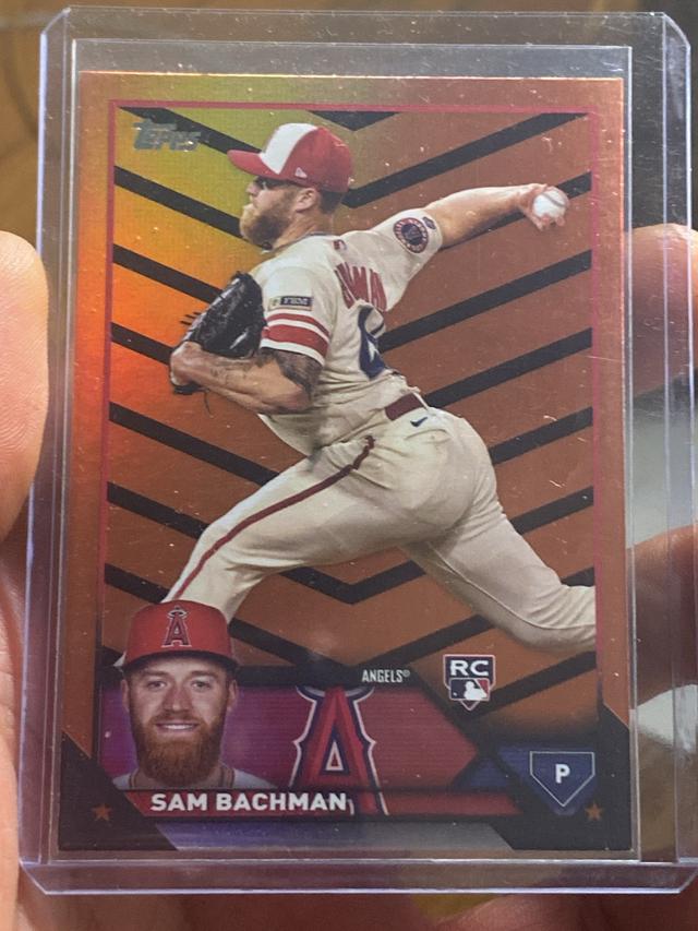 2023 Topps Update Series Sam Bachman BASE SET Holiday #US238