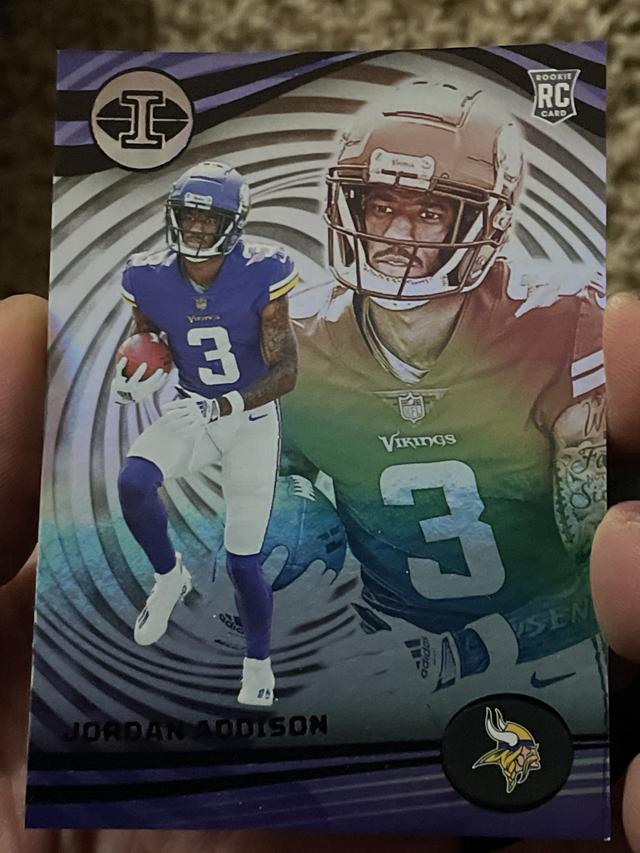 2023 Panini Illusions Jordan Addison ﻿Base Set #73