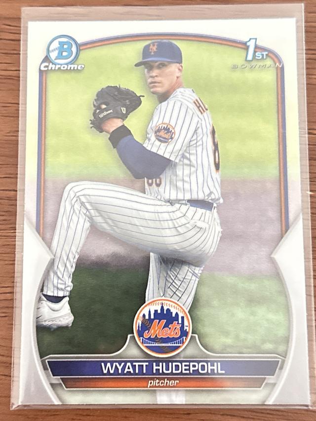 2023 Bowman Draft Wyatt Hudepohl Bowman Chrome #BDC-147