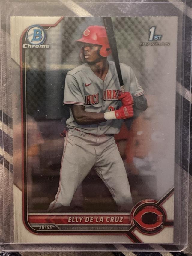 2022 Bowman Elly De LA Cruz CHROME PROSPECTS I #BCP-50