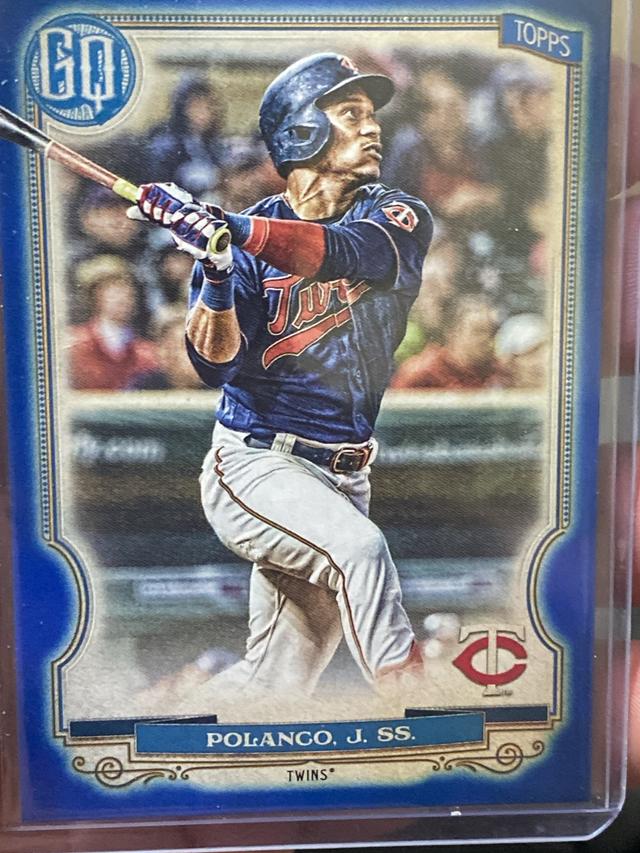 2020 Topps Gypsy Queen Jorge Polanco Base Set Blue /150 #95