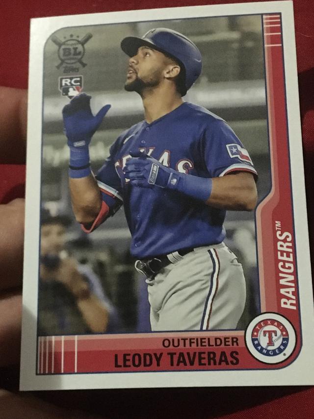 2021 Topps Big League Leody Taveras ﻿Base Set #190