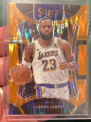 2023-24 Panini Select Basketball LeBron James Mezzanine Level #335