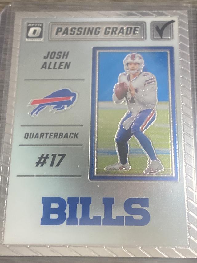 2023 Donruss Optic Josh Allen Passing Grade #PG-JA