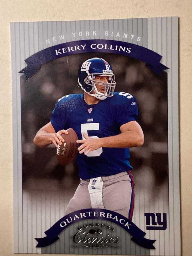 2002 Donruss Classics Football Kerry Collins ﻿Base #26