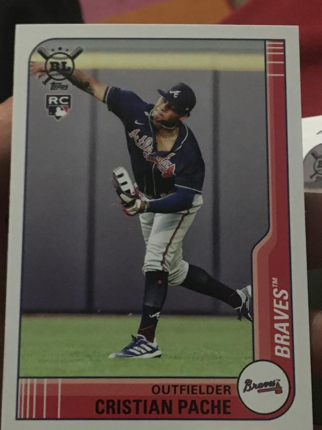 2021 Topps Big League Cristian Pache ﻿Base Set #138