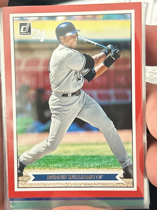 2024 Donruss Bernie Williams Action All-Stars #10