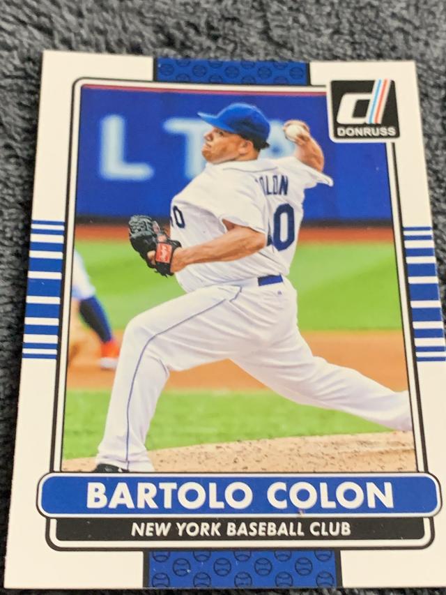 2015 Donruss Bartolo Colon Base Set #125