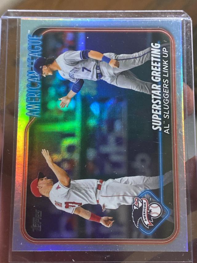 2024 Topps Series 2 Superstar Greeting BASE SET Rainbow Foil #413