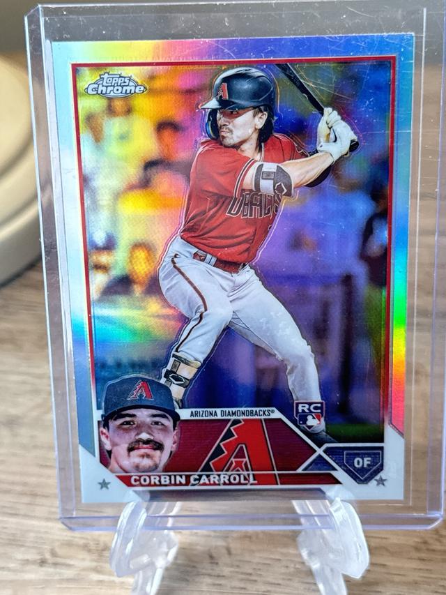 2023 Topps Chrome Corbin Carroll BASE CARDS I #95