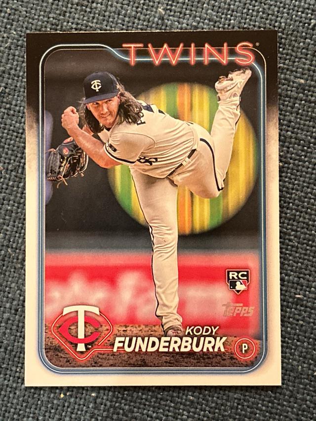 2024 Topps Series 2 Kody Funderburk BASE SET #538