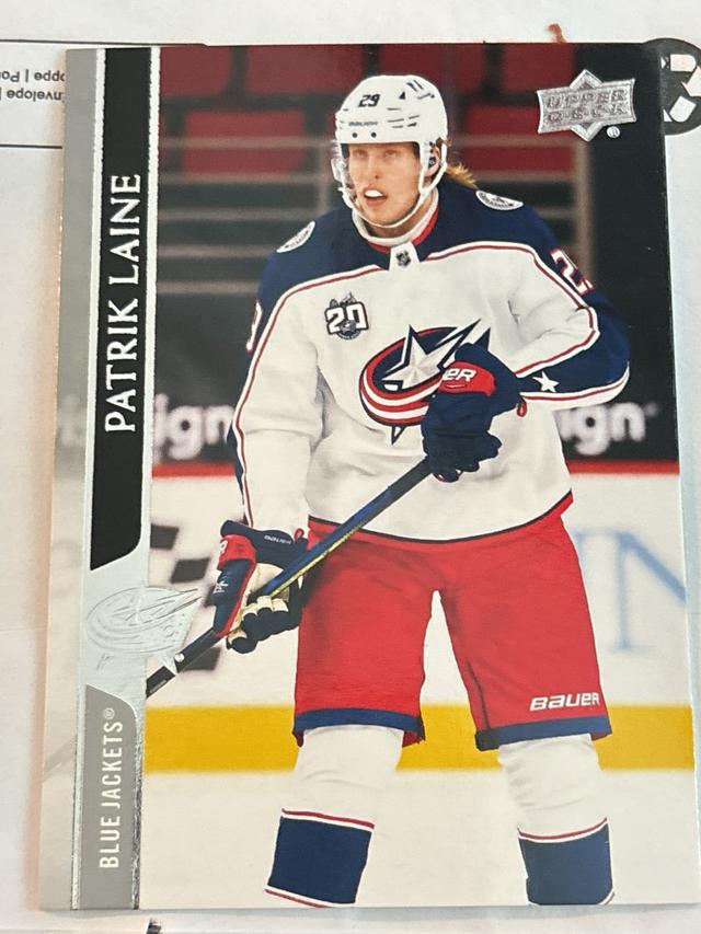 2020-21 Upper Deck Extended Series Patrik Laine Base Set #537