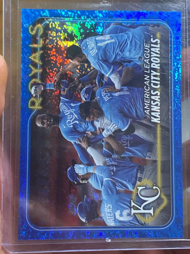 2024 Topps Series 2 Kansas City Royals BASE SET Blue Foil /999 #514