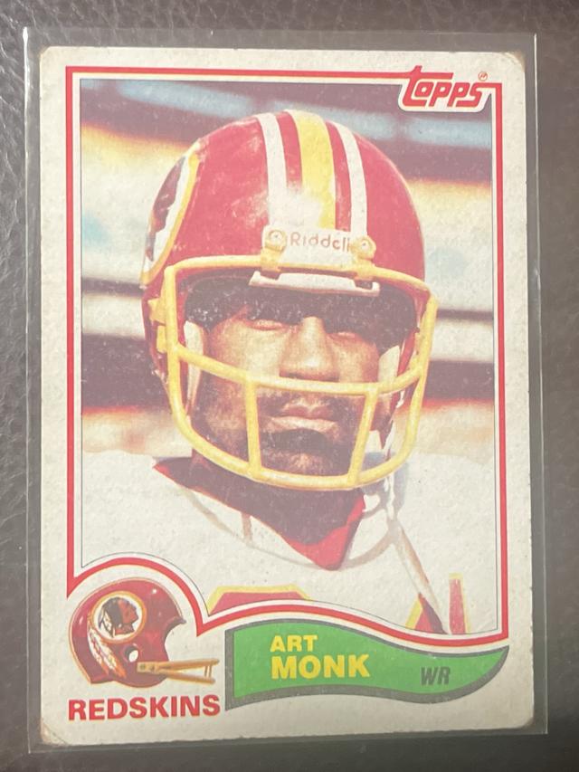 1982 Topps Football Art Monk Base Set #515