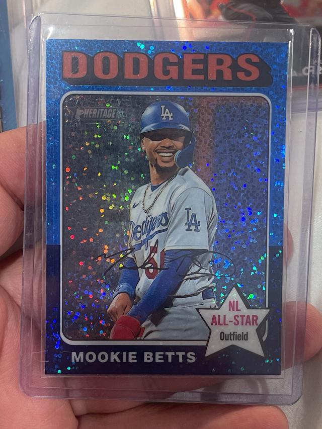 2024 Topps Heritage Mookie Betts #499