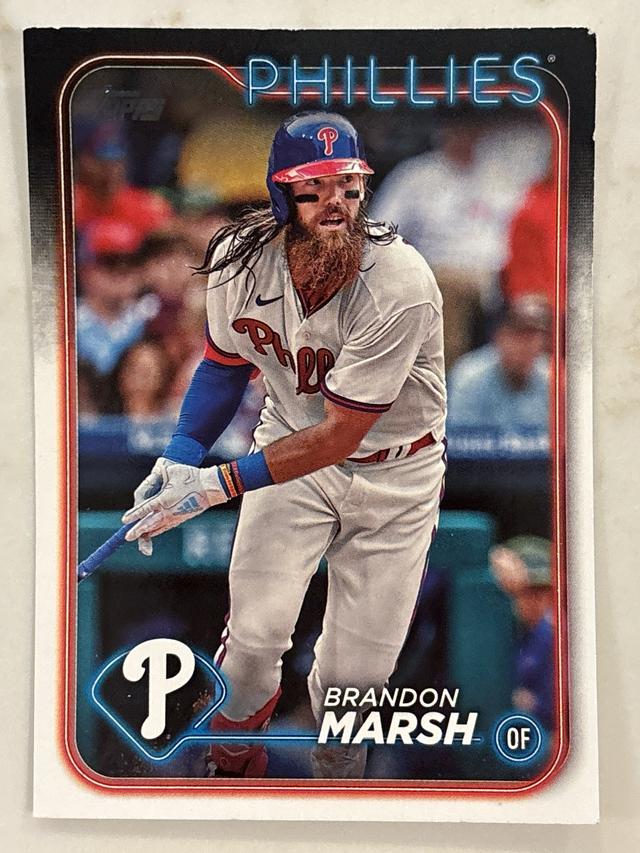 2024 Topps Series 1 Brandon Marsh BASE CARD SET #71