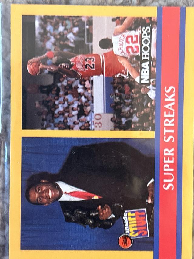 1990-91 NBA Hoops Super Streaks BTS ﻿Base Set #385