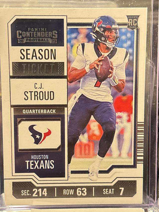 2023 Panini Contenders C.J. Stroud ﻿Base Set #40