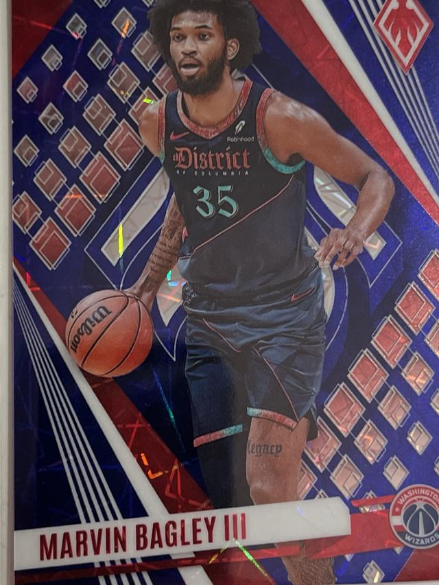 2023-24 Panini Phoenix Basketball Marvin Bagley III Maroon Ice /275 #36