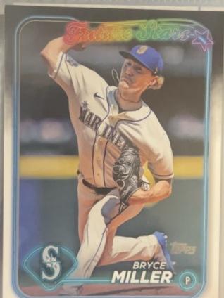 2024 Topps Chrome Sapphire Bryce Miller ﻿Base Set #679