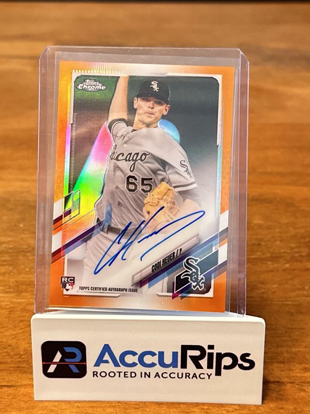 2021 Topps Chrome Codi Heuer ROOKIE AUTOGRAPHS /25 #RA-CH