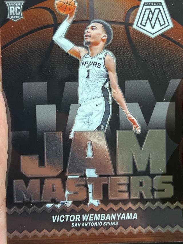 2023-24 Panini Mosaic Victor Wembanyama Jam Masters  #3