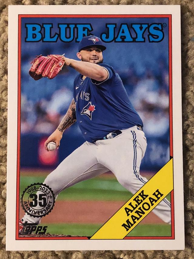 2023 Topps Series 1 Alek Manoah 1988 TOPPS BASEBALL #T88-8