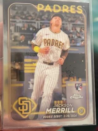 2024 Topps Chrome Update Jackson Merrill ﻿Base Set #USC57