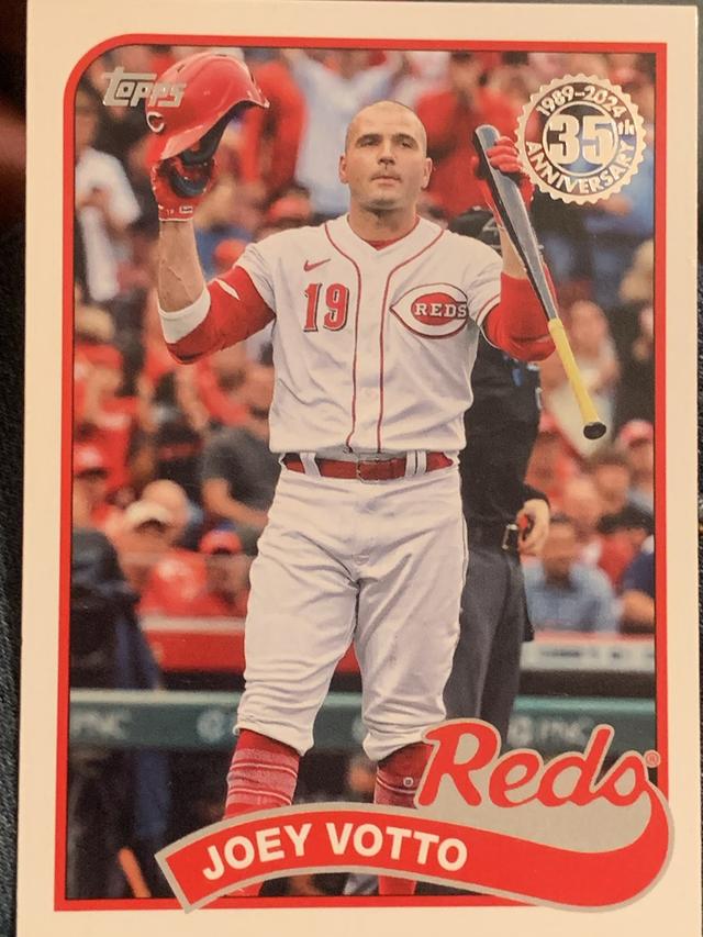 2024 Topps Series 1 Joey Votto 1989 TOPPS BASEBALL #89B-78