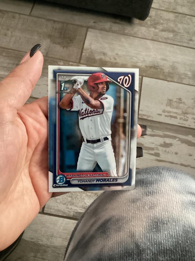 2024 Bowman Yohandy Morales CHROME PROSPECTS II #BCP-52