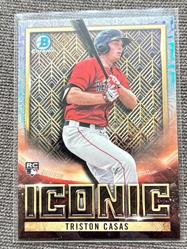 2023 Bowman Chrome Mega Triston Casas BOWMAN ICONIC Iconic #BI-23