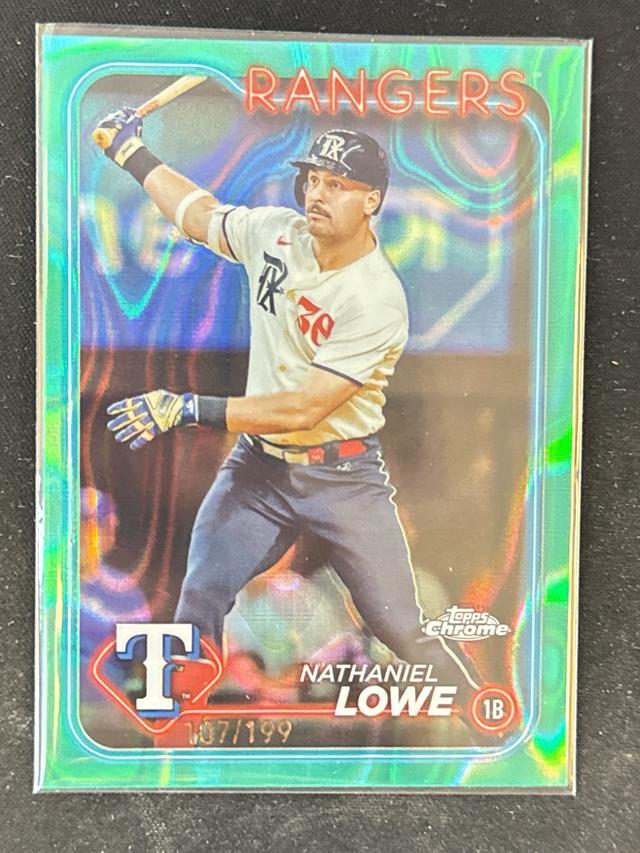 2024 Topps Chrome Nathaniel Lowe ﻿Base Set /199 #252