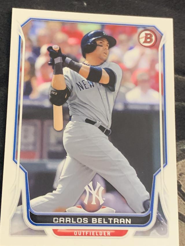 2014 Bowman Carlos Beltran Base Set #77