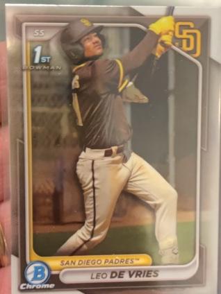 2024 Bowman Chrome Leo De Vries Prospects #BCP-179