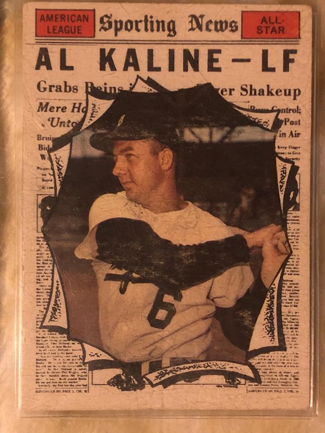 1961 Topps Al Kaline #580