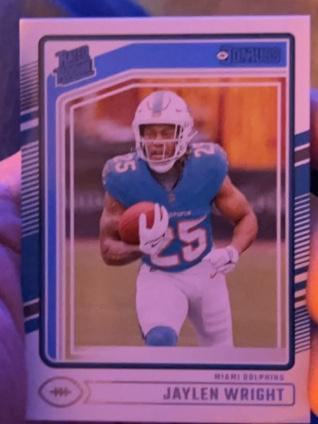 2024 Donruss Football Jaylen Wright Rated Rookies #344