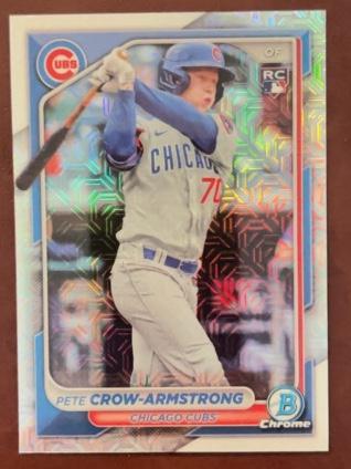 2024 Bowman Mega Box Pete Crow-Armstrong ﻿Base Set #85