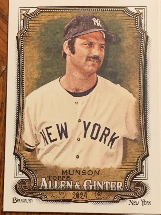 2024 Topps Allen & Ginter Thurman Munson ﻿Base Set #126