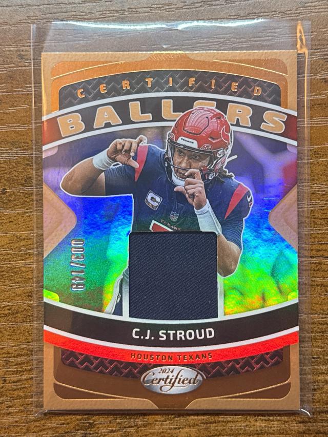 2024 Panini Certified Football C.J. Stroud Bronze /149 #CBM-CSD