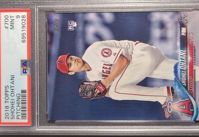 2018 Topps Series Two Shohei Ohtani PSA 9.0 VETERANS #700