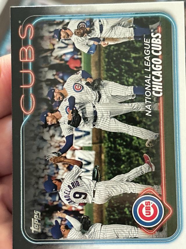 2024 Topps Series 1 Chicago Cubs BASE CARD SET BASE #165