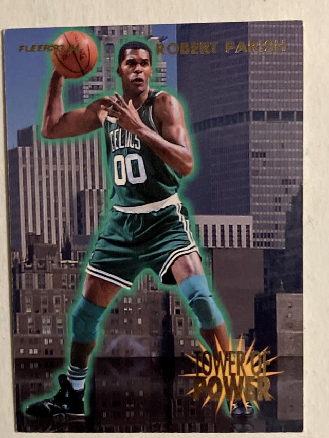 1993-94 Fleer Robert Parish ﻿Tower of Power #22