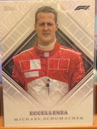 2024 Topps Eccellenza Formula 1 Racing Michael Schumacher Veterano