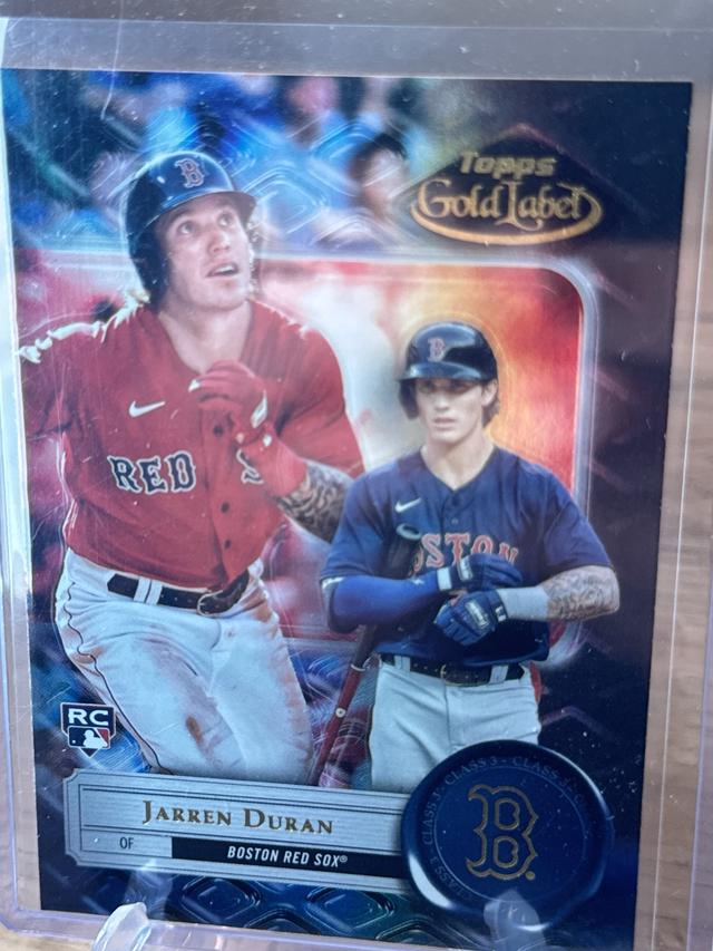 2022 Topps Gold Label Jarren Duran ﻿Class 1 #15